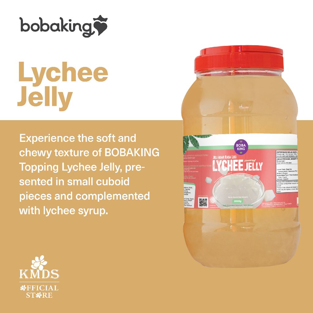 

BOBAKING LYCHEE JELLY 2KG