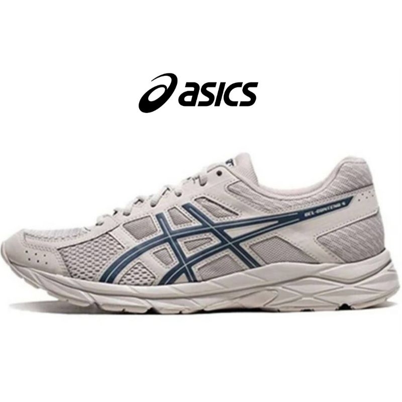 Sepatu Asics Gel Contend 4 Stone Grey Blue 100% BNIB Original