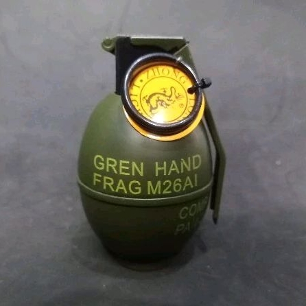 Korek Unik + asbak model granat