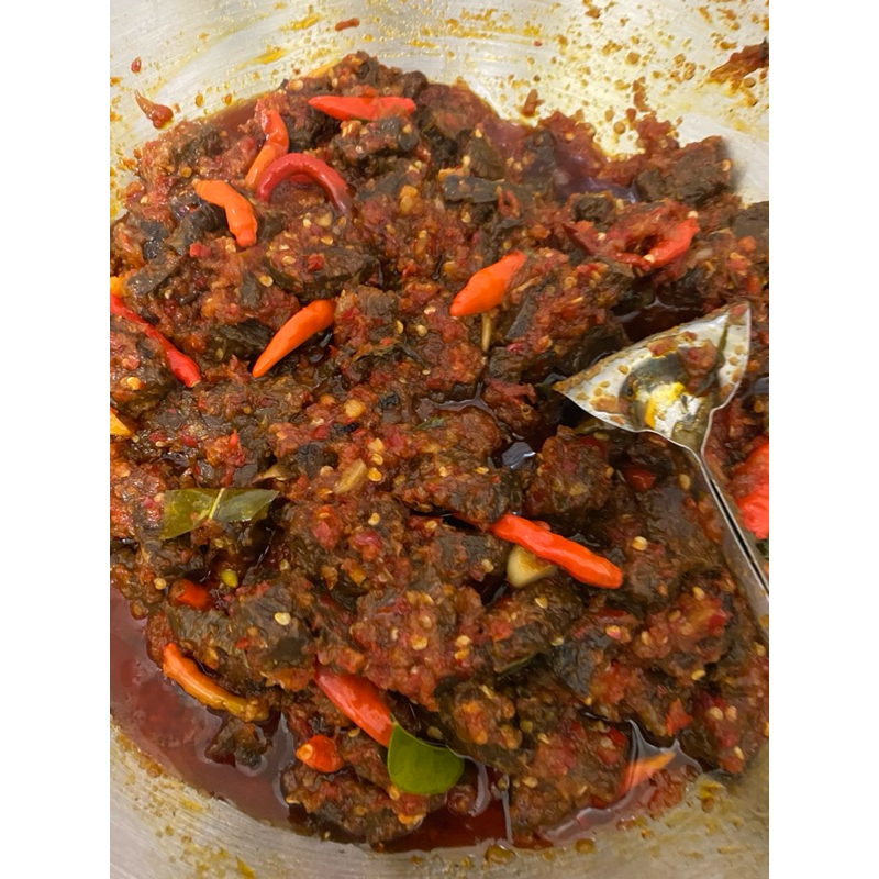 

sambal paru sapi