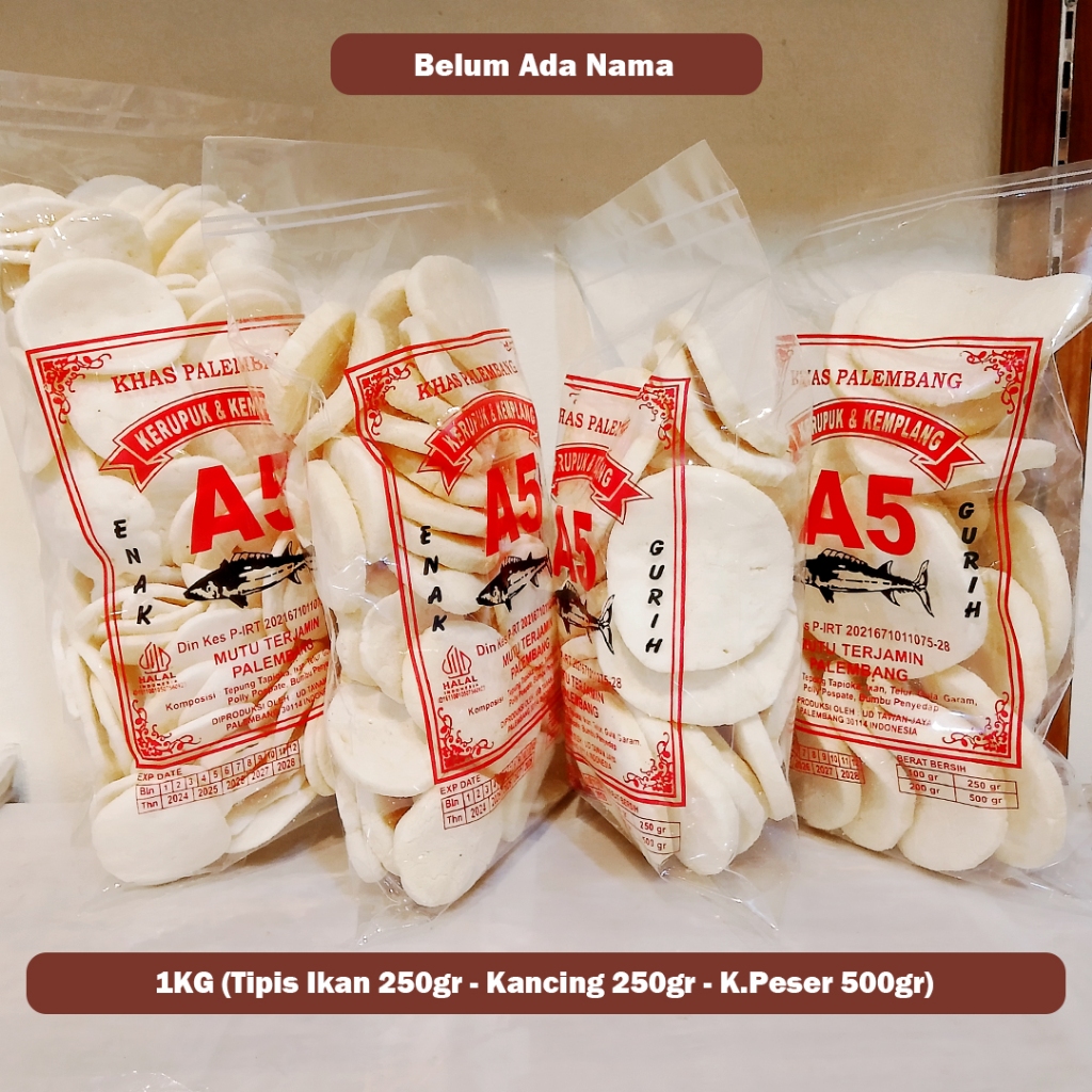 

PAKET MANTAB 1 - KANCING TIPIS IKAN, KANCING SUPER, PESER