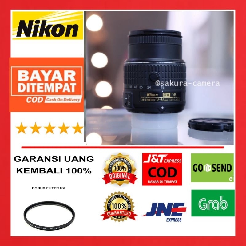 Lensa Nikon 18-55mm VR II   Nikon 18-55mm VR