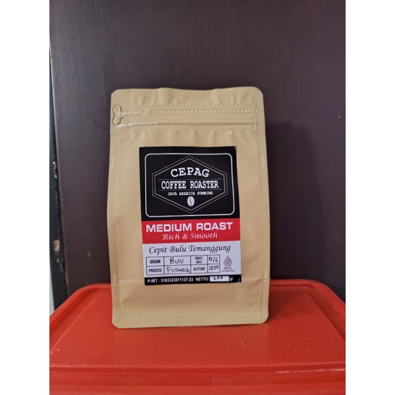 

Kopi Arabika Sumbing Specialty 200gram Hot Air Roasted