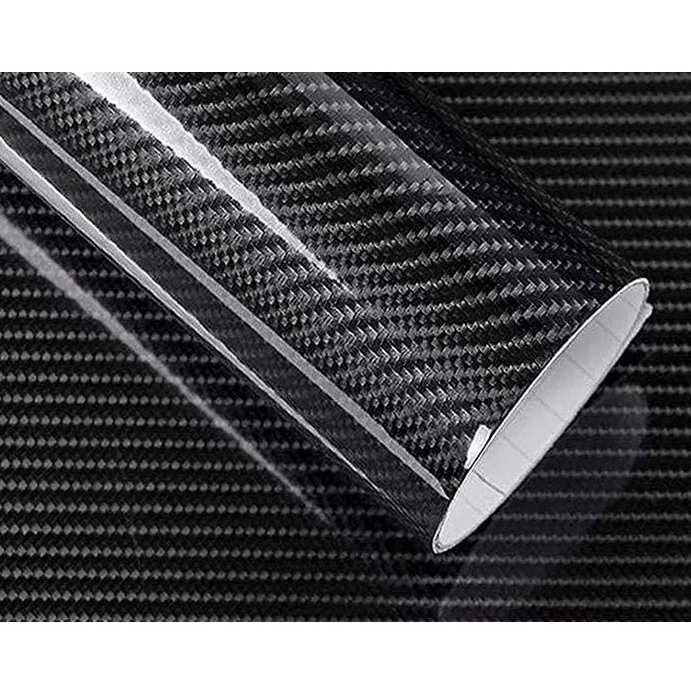 Terbagus Stiker Skotlet Karbon 6D Super Glossy Fanchi FC 273 Mobil Motor  Sticker Carbon Black 5 cm