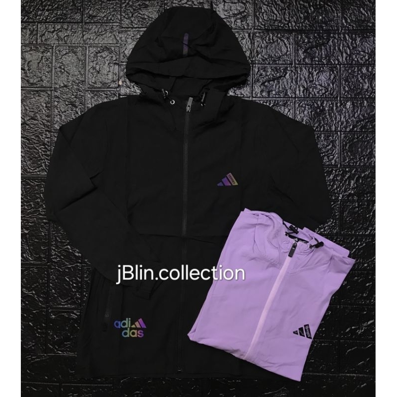 JAKET PARASUT MICRO ADIDAS RUNNING SPORT NH612