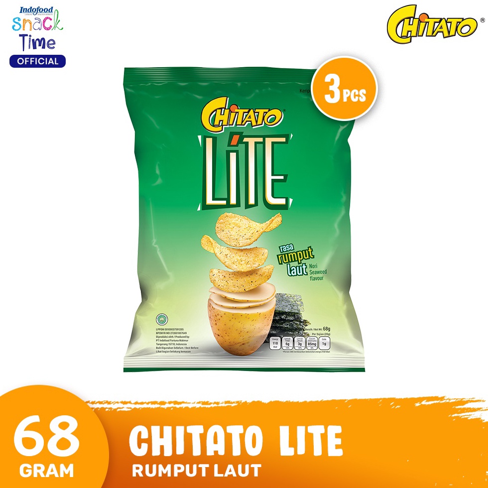 

Termurah Chitato Lite Rumput Laut 68 Gr 3 Pcs