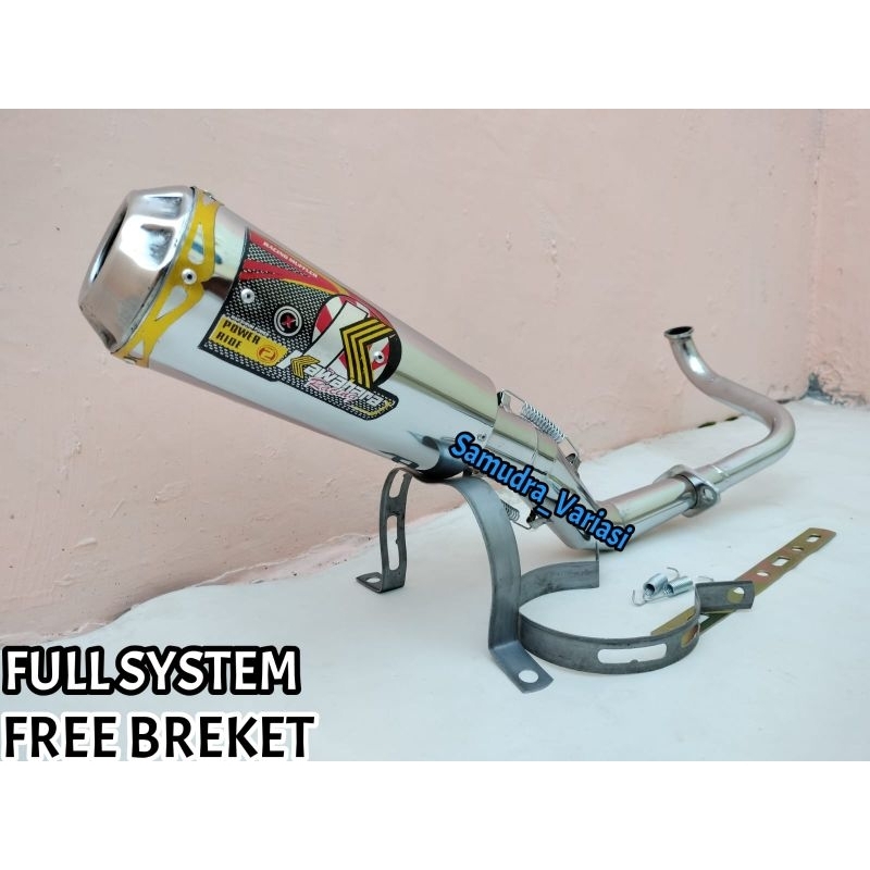 KNALPOT Racing Kawahara Varian Honda Beat karbu, Beat PGM-FI Old, Beat pop, Beat Esp, Beat CBS, Beat