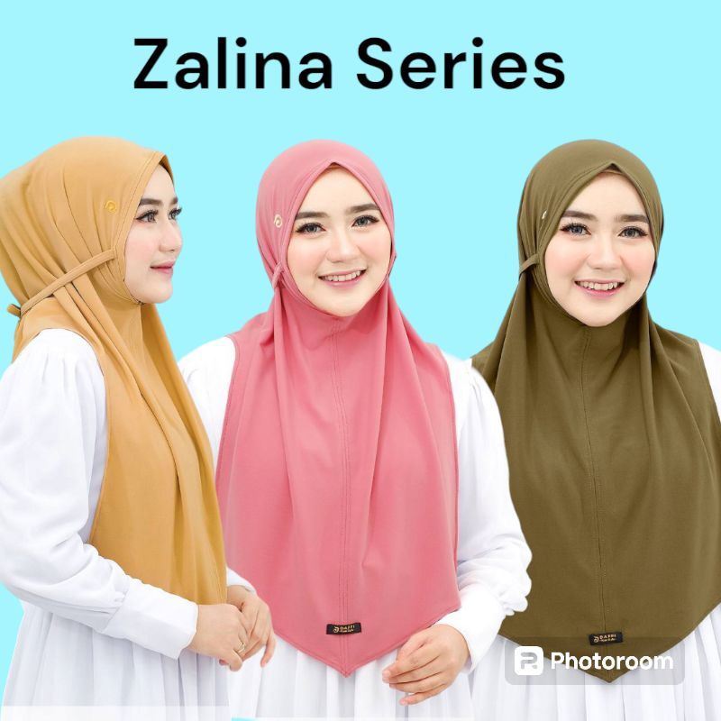 DAFFI HIJAB TERBARU ZALINA BERGO INSTAN JILBAB INSTAN DAFFI