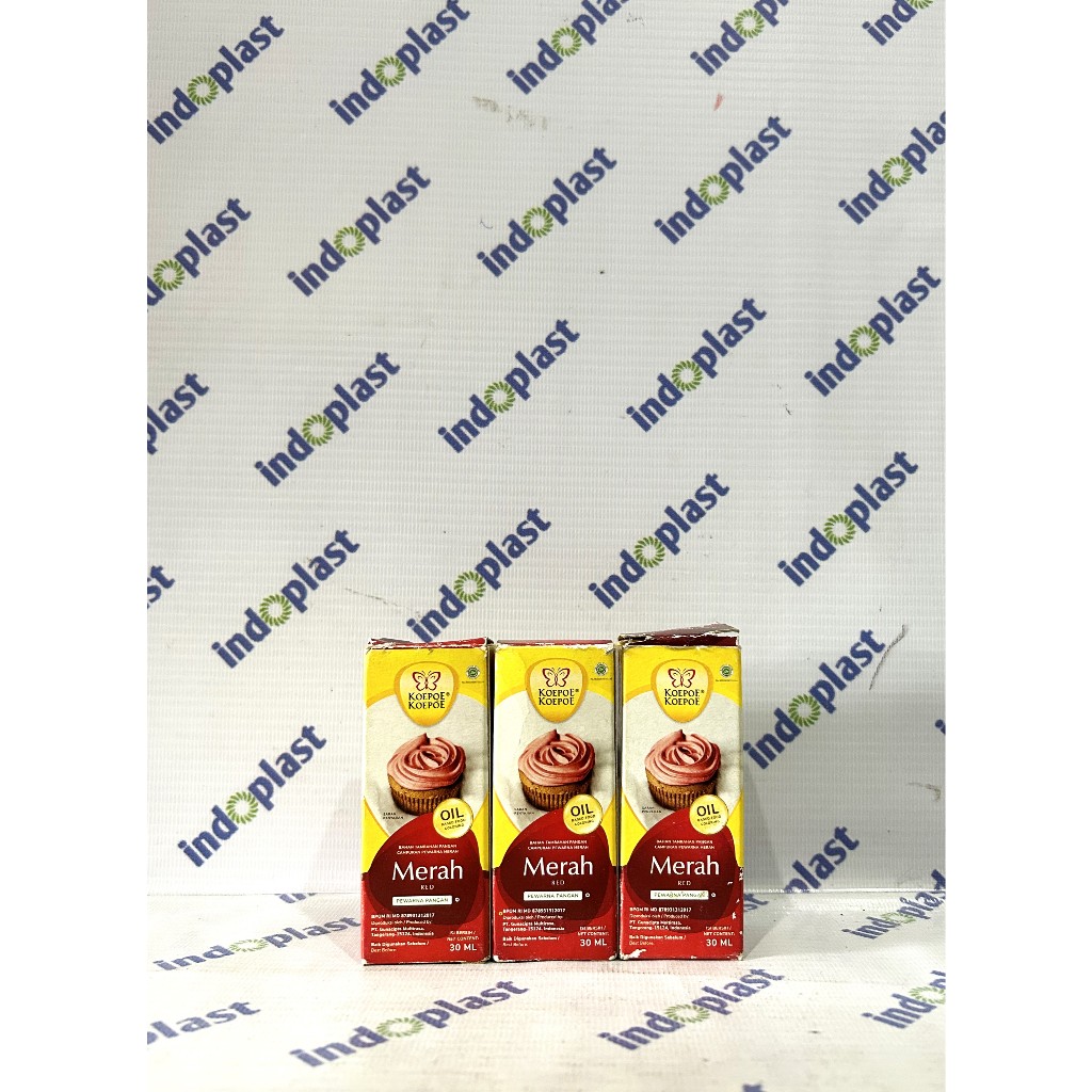 

PEWARNA MERAH OIL BASE KOEPOE-KOEPOE(30ml)