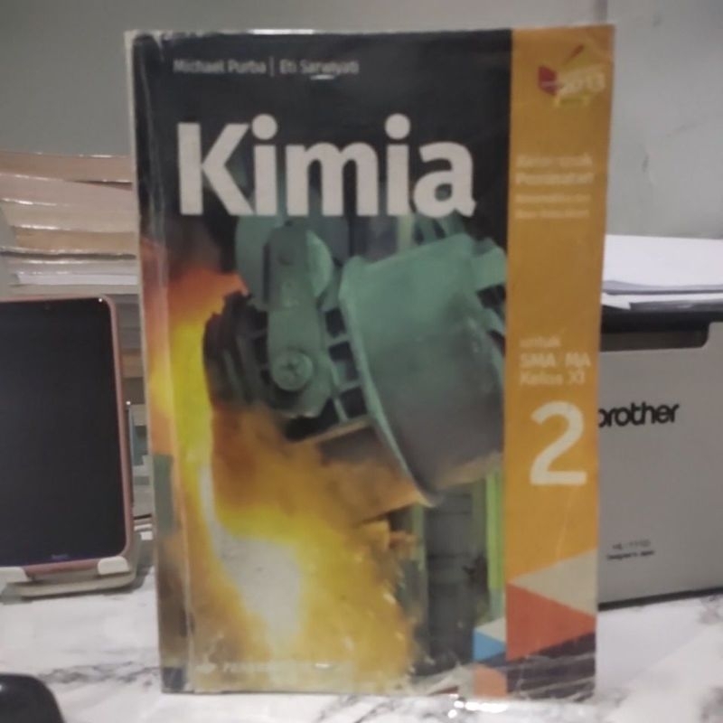 buku kimia kelas 11 sma 2 kelas xii erlangga bekas