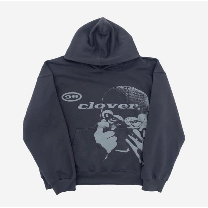 Hoodie 99 Clover Grey