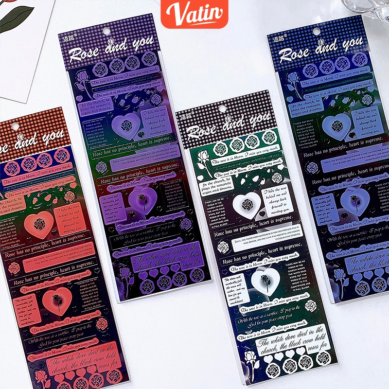 

Stiker lucu DIY tangan akun sticker gadis tangan akun stiker dekorasi album foto-Vatin_Shop