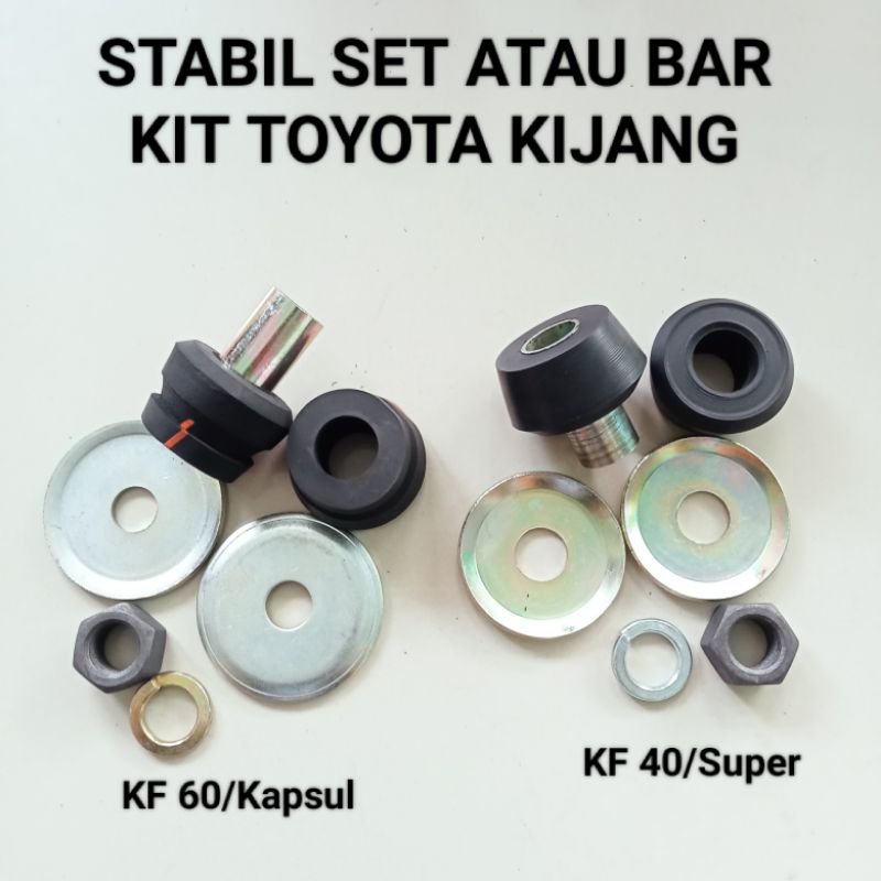 STABIL SET /BAR KIT TOYOTA KIJANG KF 40 DAN KF 60 DARI BAN