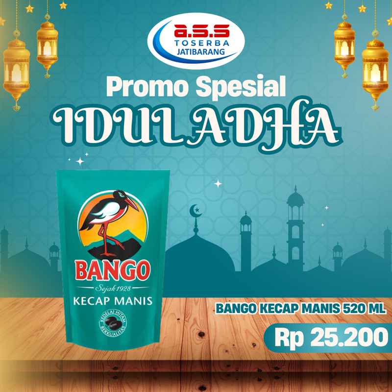 

Kecap Manis Bango 520 Ml