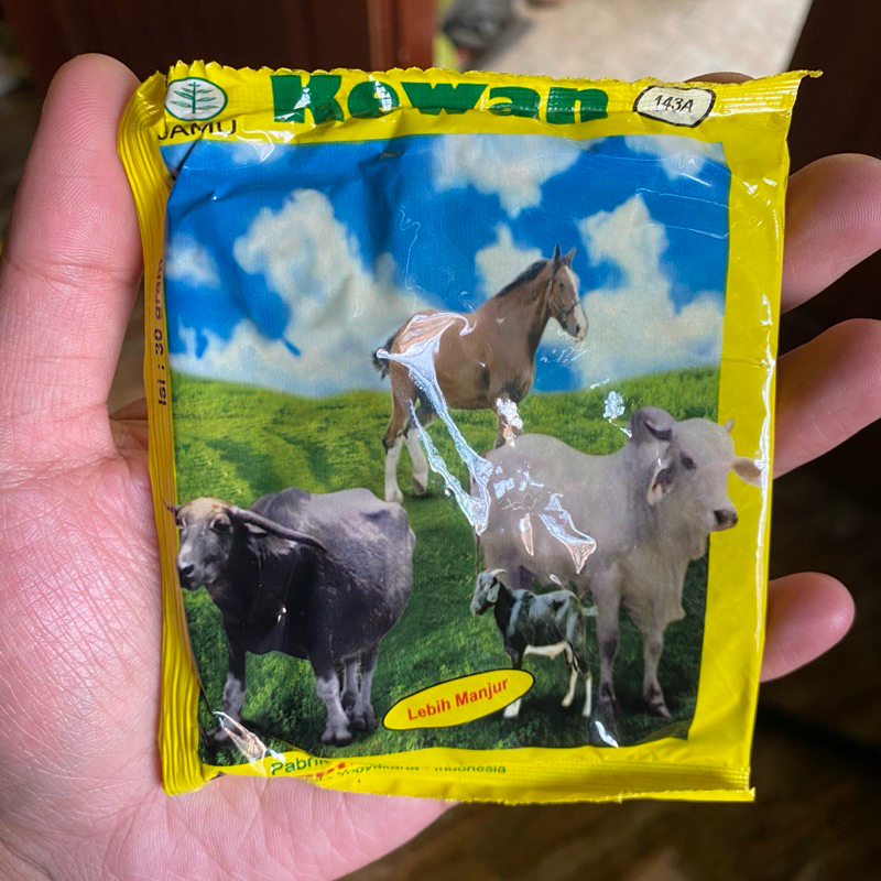 

JAMU HEWAN SAPI KUDA KERBAU KAMBING DAN DOMBA