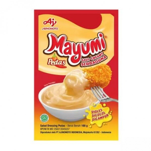 

mayumi mayonaise yummy pedas 100gr
