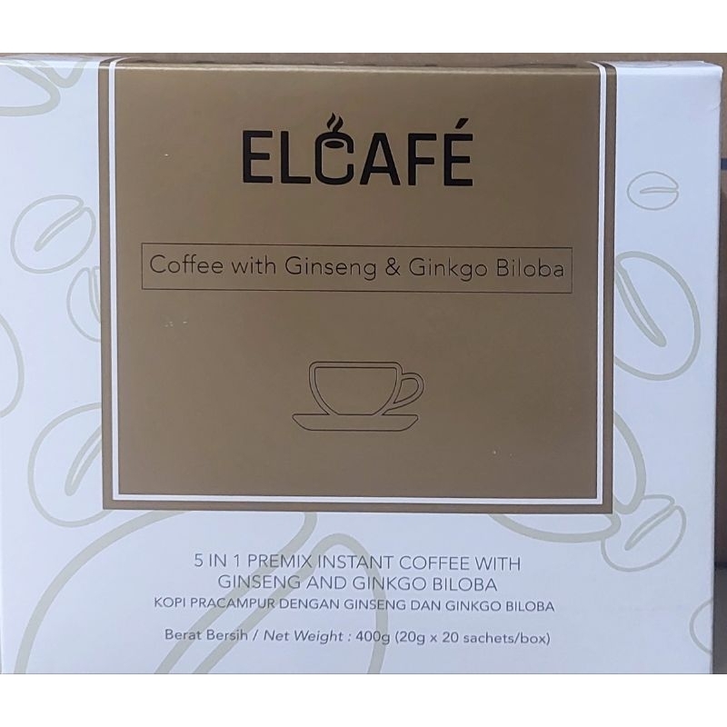 

Kopi Elcafe Ginseng 20'Sachets exp 07.02.2026