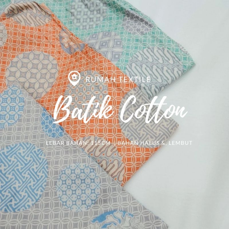 BATIK KATUN/KAIN BATIK UNIK/KAIN BATIK MODERN