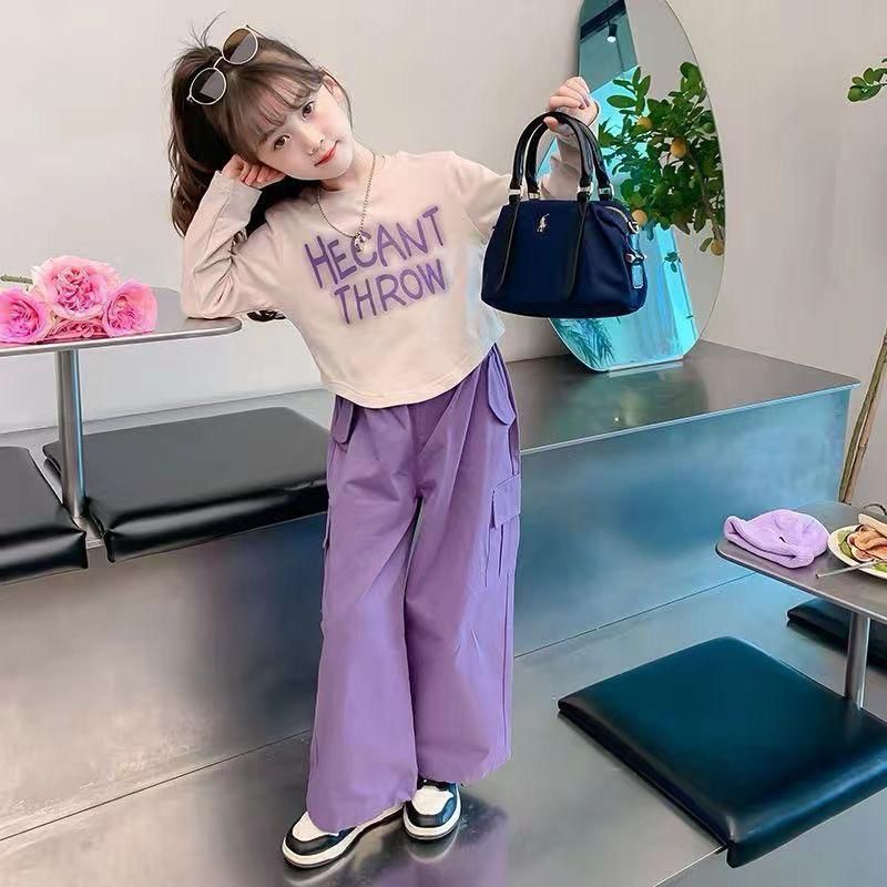 SETELAN BAJU KAOS HECANT CELANA CARGO ANAK PEREMPUAN USIA 1-5 TAHUN TERBARU/ SET BAJU BAYI ANAK PERE