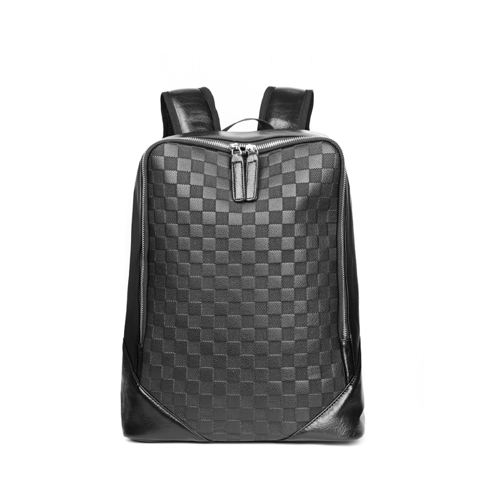 SALE 20% Tas Ransel Kulit Pria Tas Kulit Pria BackPack Kulit Pria MOTIF KOTAK