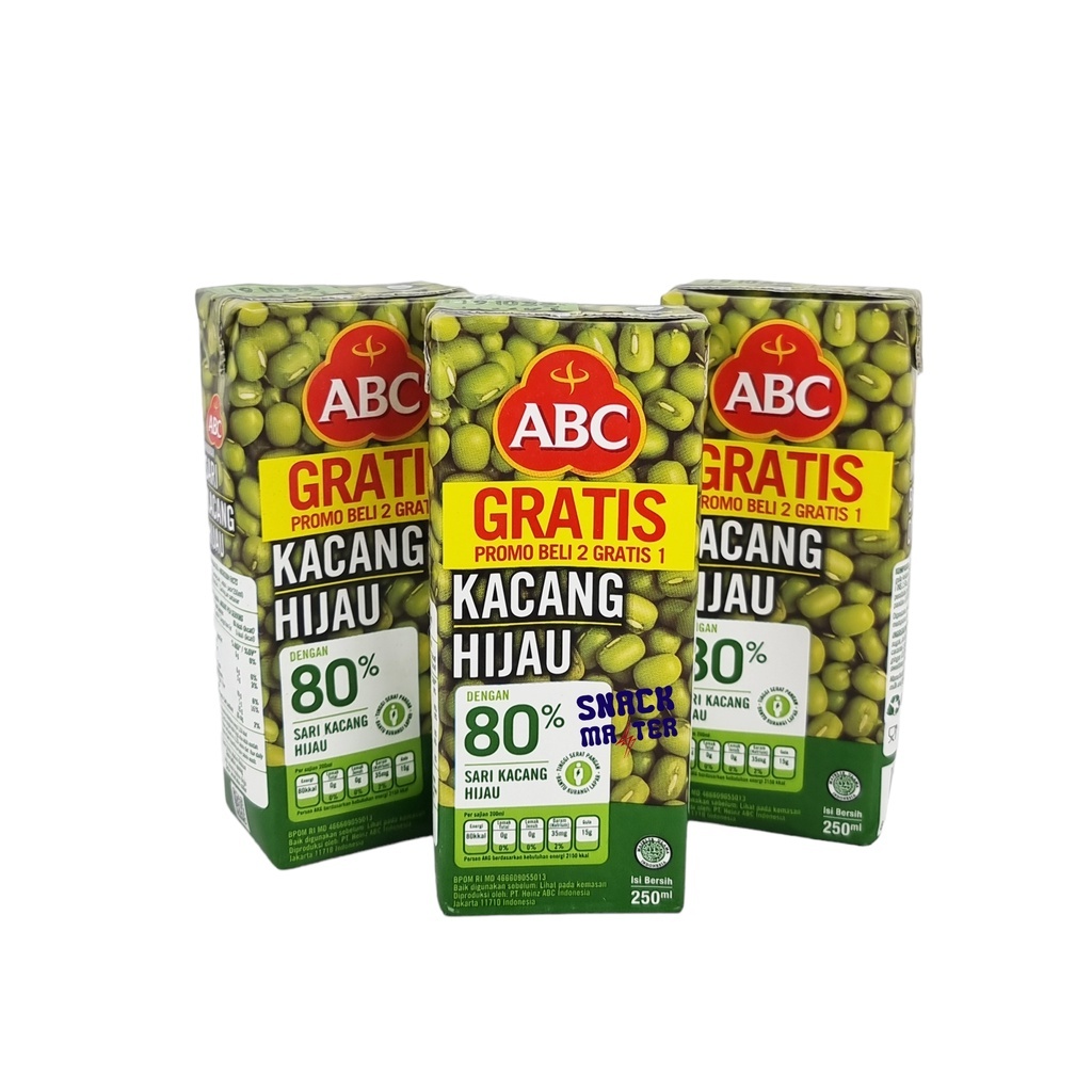 

ABC Sari Kacang Hijau - Netto 250 ml