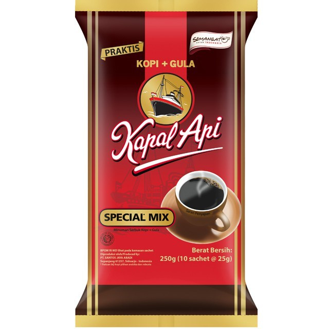 

KAPAL API SPC MIX 10 (KOPI+GULA)