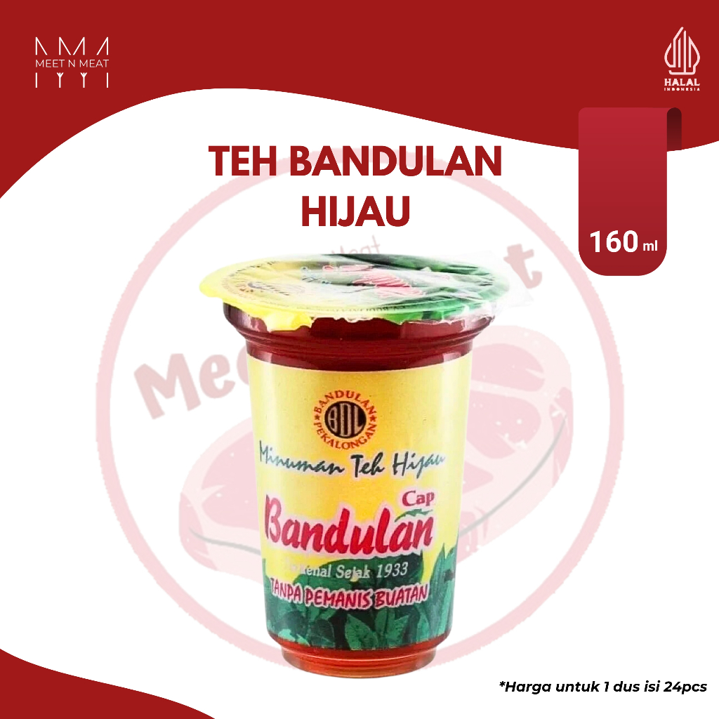 

Teh Bandulan Hijau 160ml 1 Box