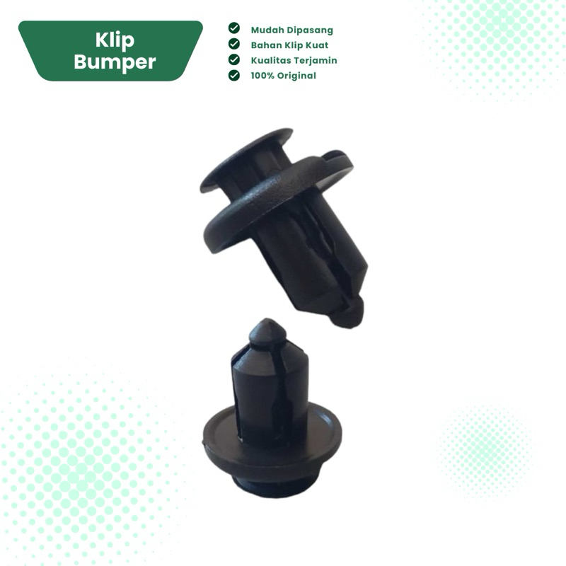 Klip Bemper Mobil Brio / Bumper Baut Mobil Honda Brio / Kancing Bemper / Baut Rivet Mobil / Klip kar