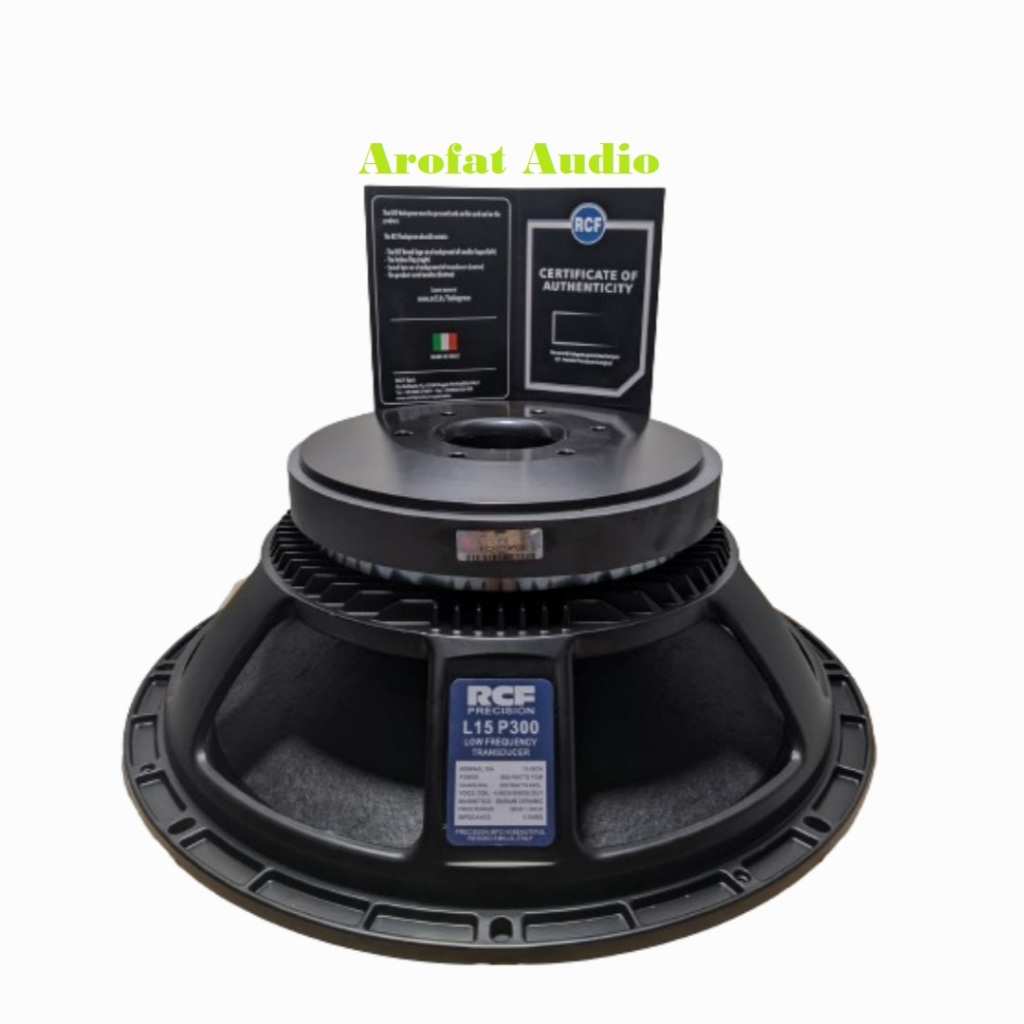 Komponen speaker RCF L15P300 M 15 INCH / RCF L15P300 M