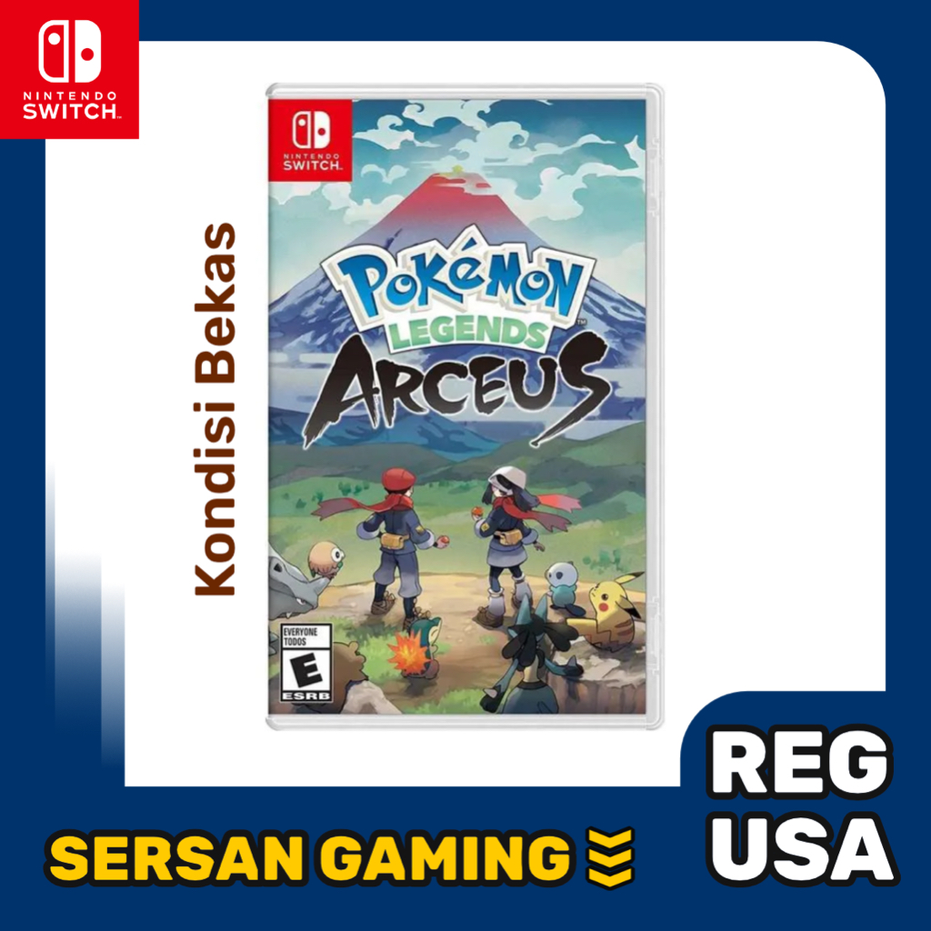 Pokemon Legends Arceus / Pokemon Arceus Nintendo Switch bekas