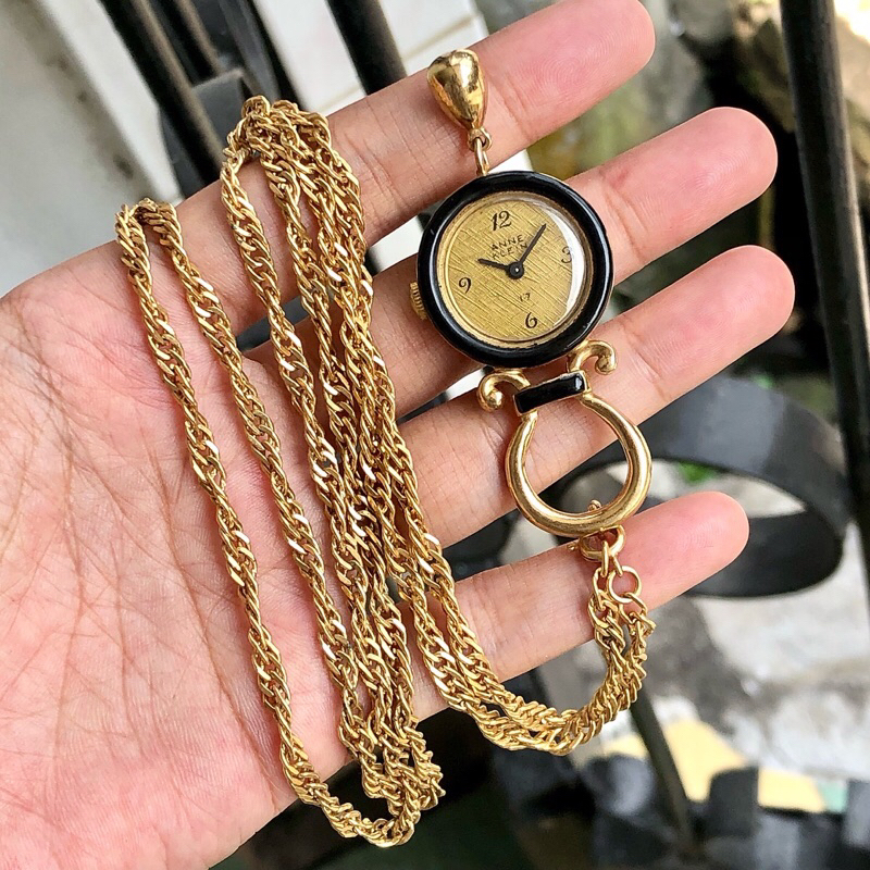 Anne Klein Vintage Necklace / Pocket Watch