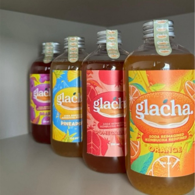 

Kombucha Soda 250ml Rasa Orange Oren - Glacha kombucha | Teh Kombucha