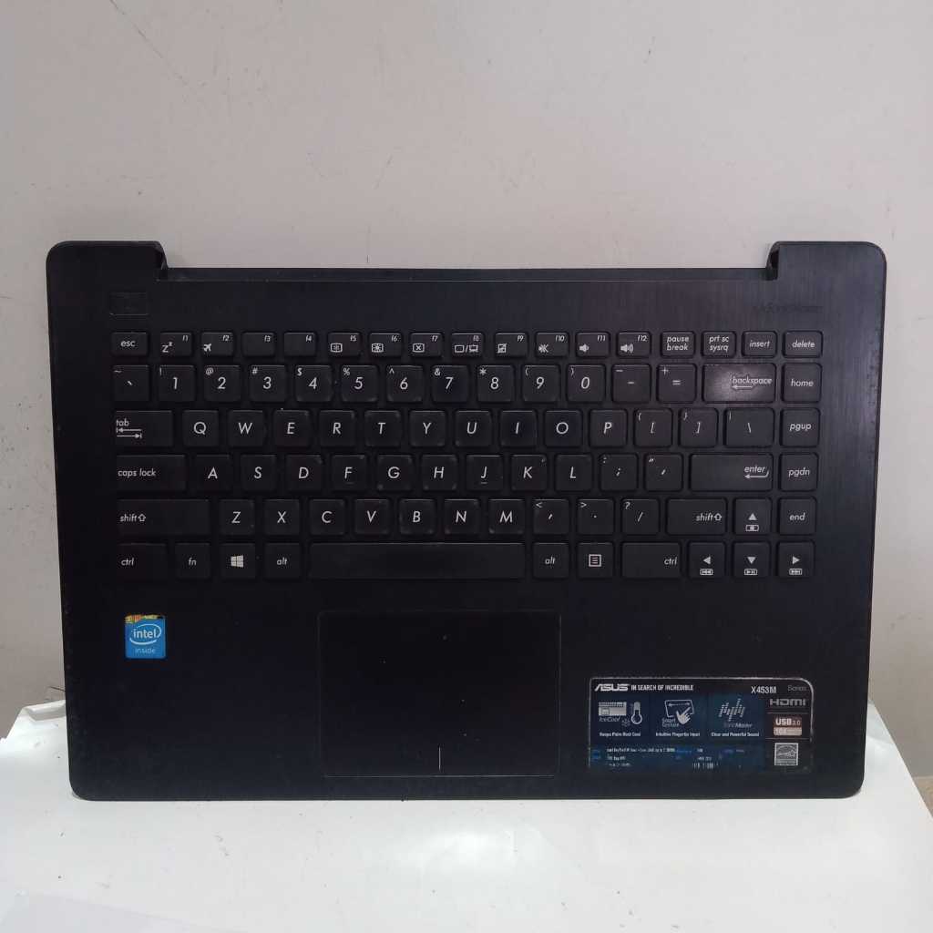 Casing bagian keyboard laptop Asus X453M PLUS KEYBOARD