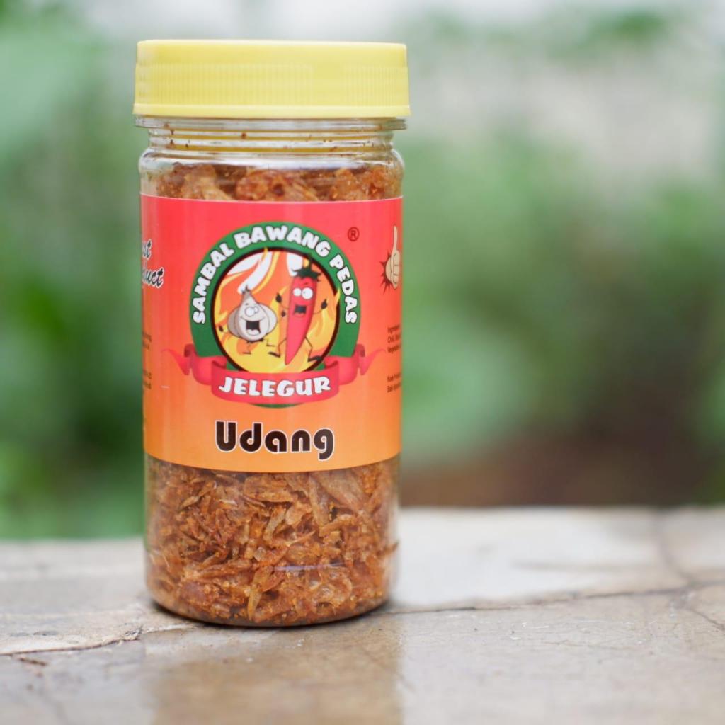 

Sambal Bawang Pedas Jelegur - Bawang Goreng Pedas - Udang