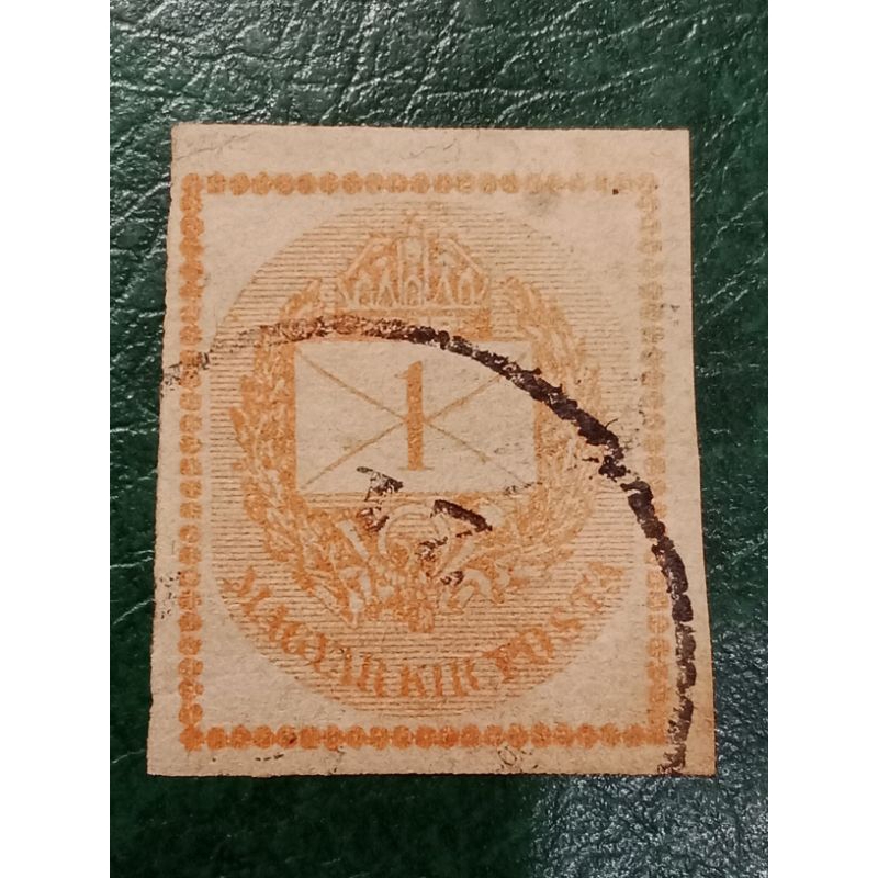 

Prangko Hungaria 1K News Paper stamps Tahun 1881 USED