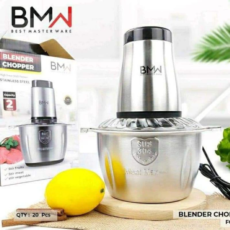 BLENDER 2LITER STAINLESS BMW, Coper