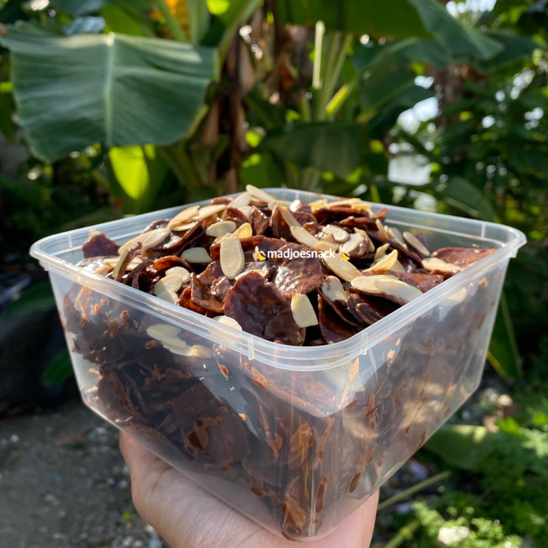 

{ALL VARIAN} keripik pisang berat 500 gr termurah kripik pisang coklat lumer