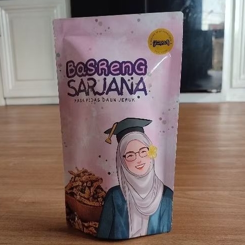 

Basreng Sarjana Rasa Pedas Daun Jeruk