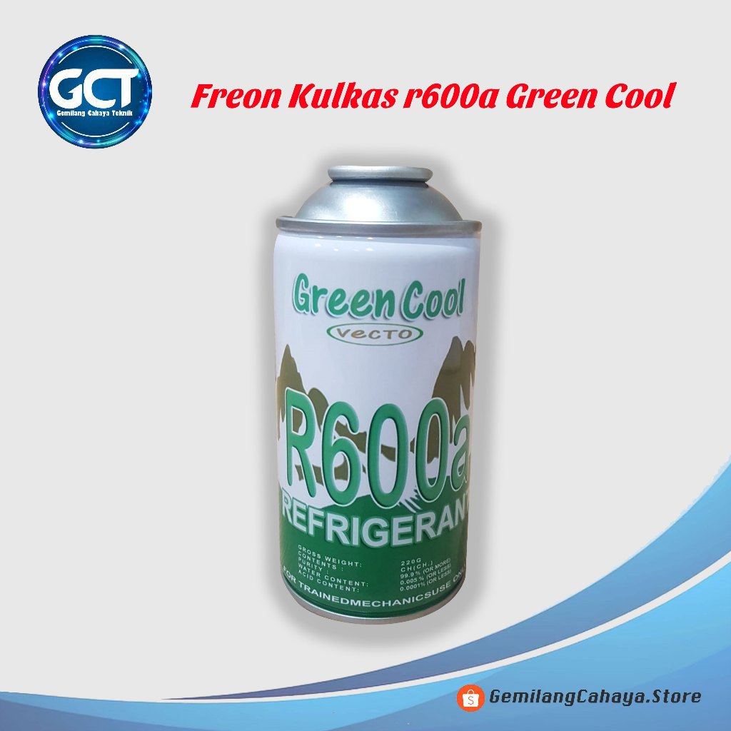 Freon R600A Kulkas GreenCool / Freon R600A ASSE