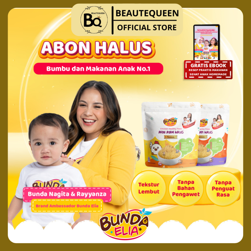 

BUMBU BUNDA ELIA ( BELI 2 GRATIS 1 VARIAN RANDOM ) Abon Sapi MPASI / Abon Ayam / Abon MPASI / Abon Bayi / Abon Cipung Asli / Abon Halus