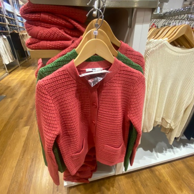 SALE UNIQLO Original Jaket Pendek Rajut Wanita / Cardigan Wanita / Rajut Wanita / Jastip Uniqlo
