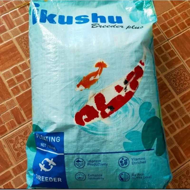 Ikushu Pelet Ikan / Pakan Ikan / Makanan Ikan