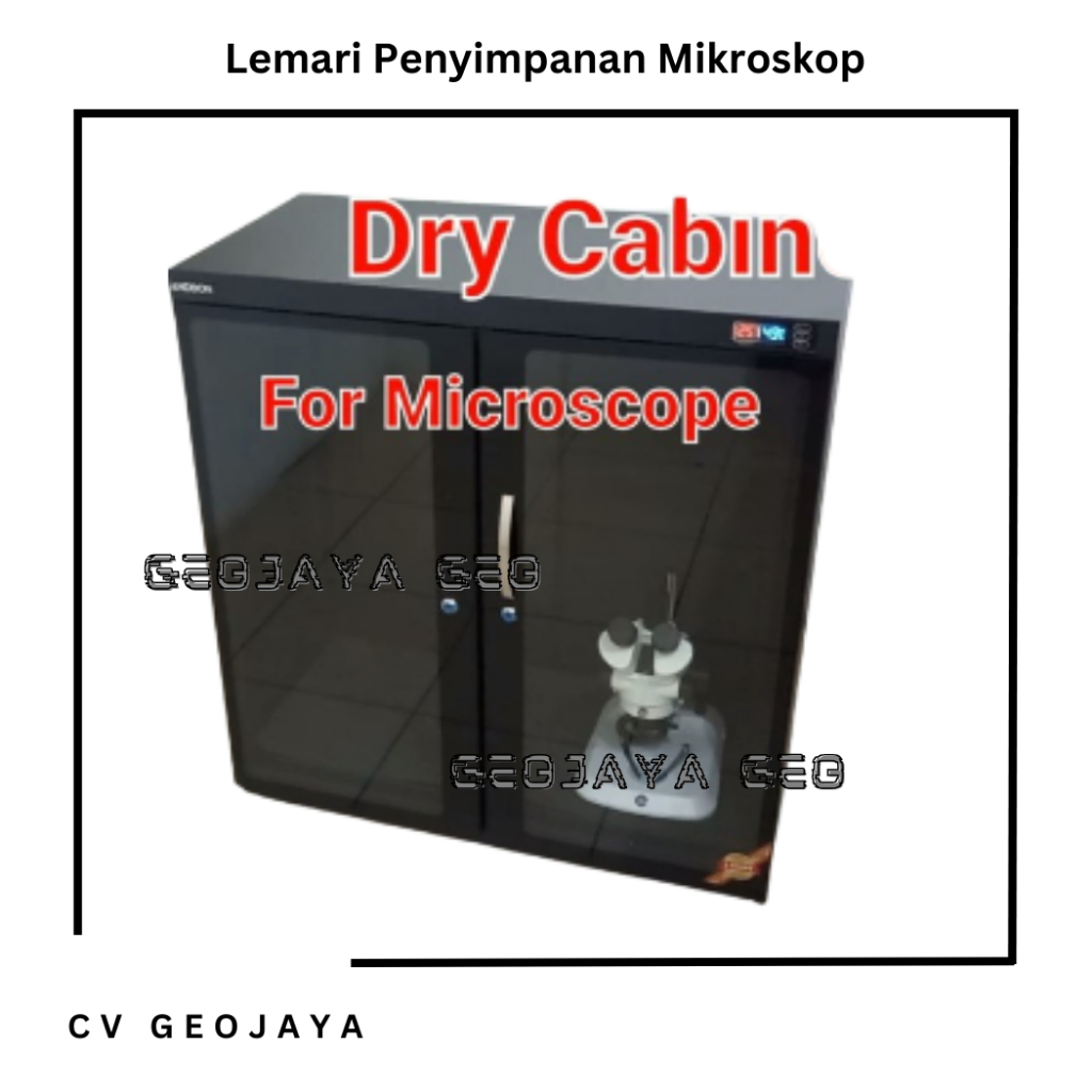 Lemari Mikroskop - Lemari Penyimpanan Mikroskop - Mikroskop Dry Cabinet