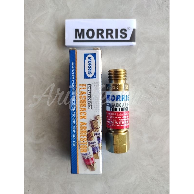 Morris H188-LGB Flashback Arrestor ACETYLENE For TORCH / MORRIS H188 LGB