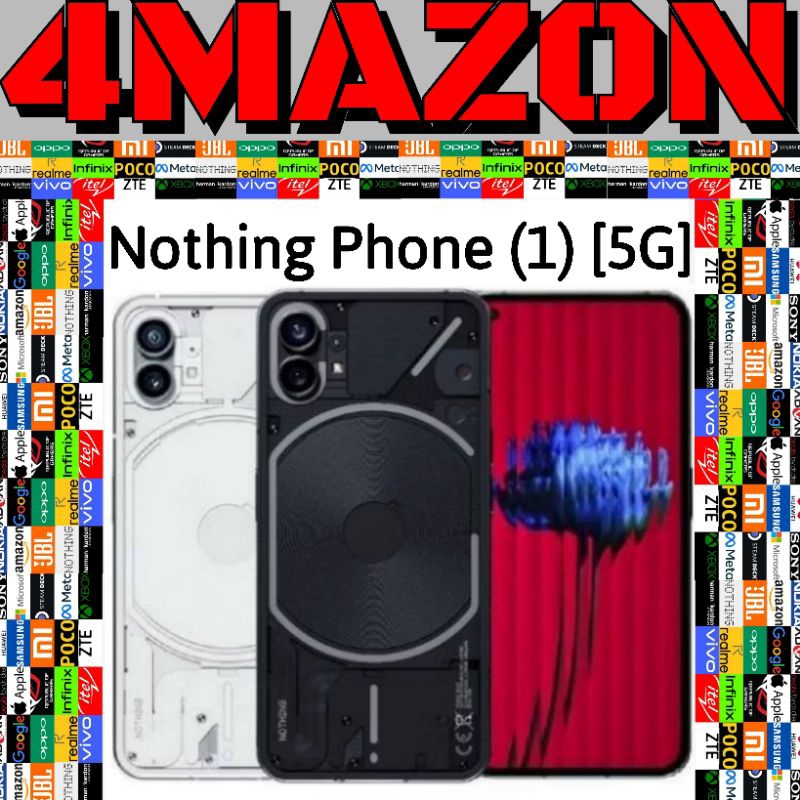 {INTER™} Nothing Phone (1) [Snapdragon 778G+ 5G Chip] [5G] (8/128 GB), (8/256 GB), & (12/256 GB)