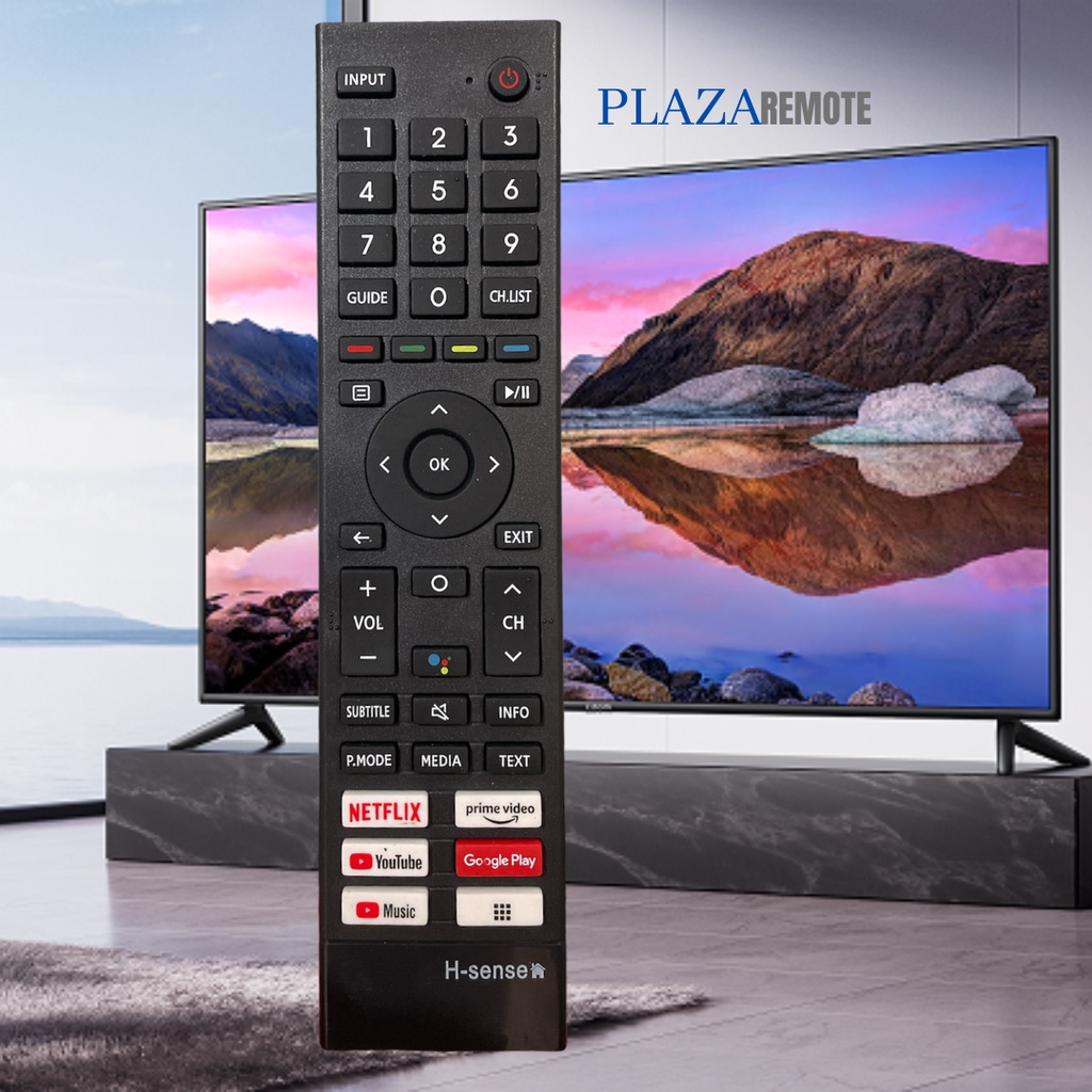REMOTE Remot HISENSE SMART TV H SENSE