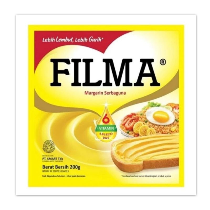 

Filma Margarin Serbaguna 200 gr Mentega