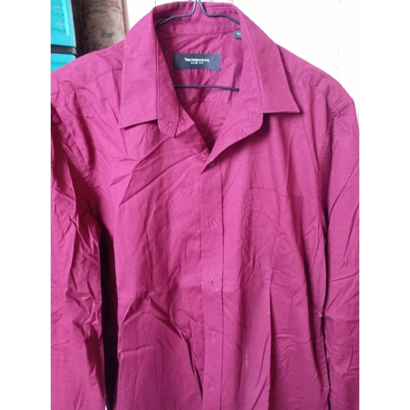 The Executive Slimfit Merah Maroon