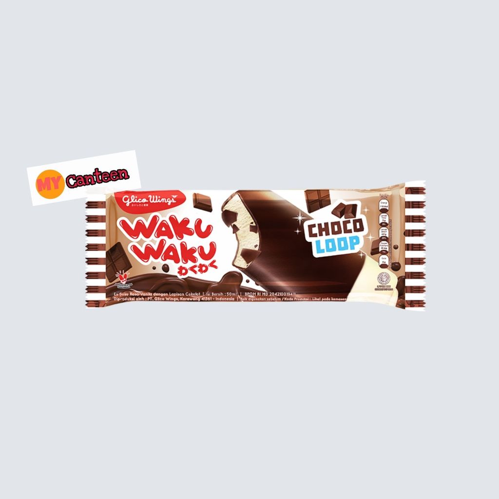 

Ice Cream Glico Waku Waku Choco Loop