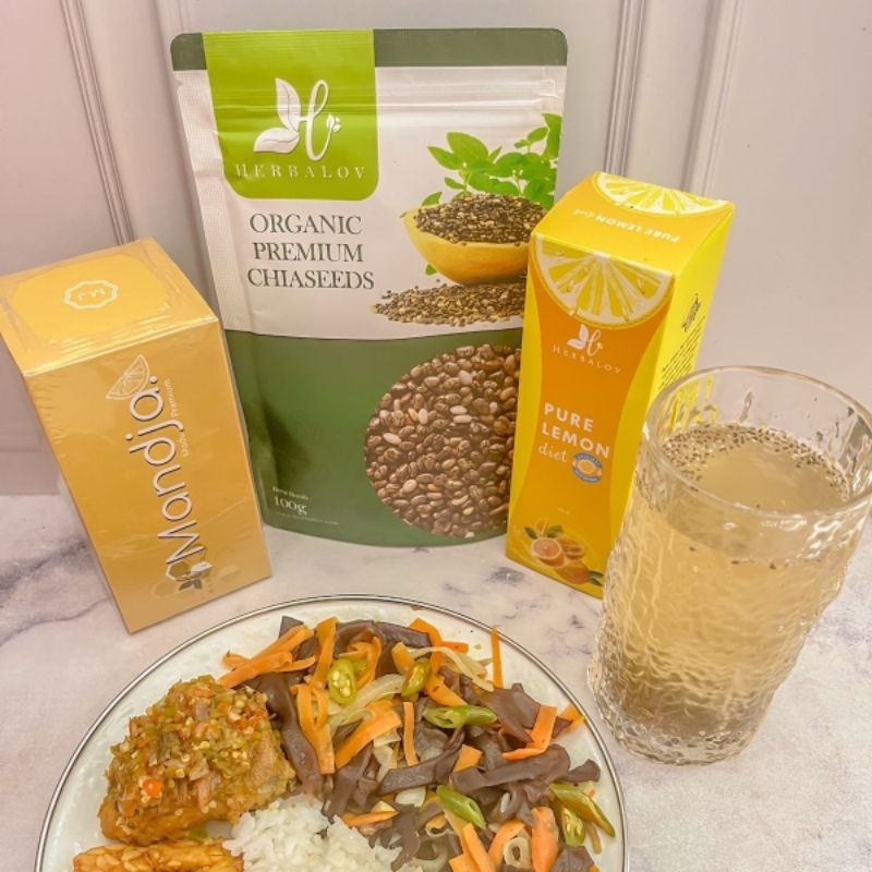 

PAKET DETOX PERUT DBH PURE LEMON DIET CHIA SEEDS MADU MANDJA DRIED LEMON